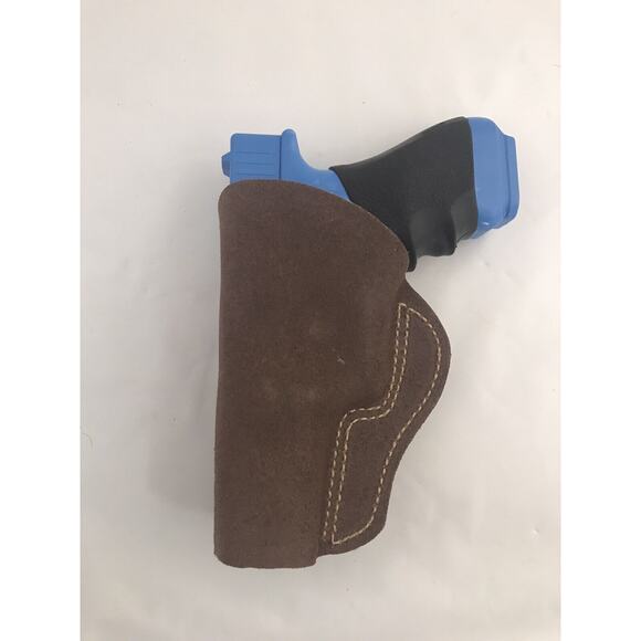 Ross Leather Premium Right Hand RH in Waist‎ Band IWB Glock 17/22/19/23 Holster - Picture 3 of 5